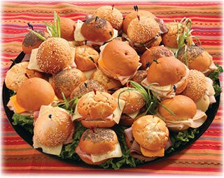 Deli Tray - Golden Roll Party Pleaser