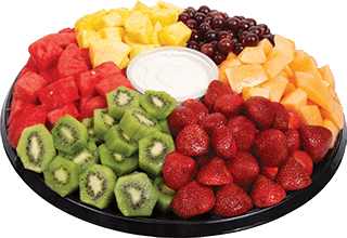 Fruit & Dip Tray